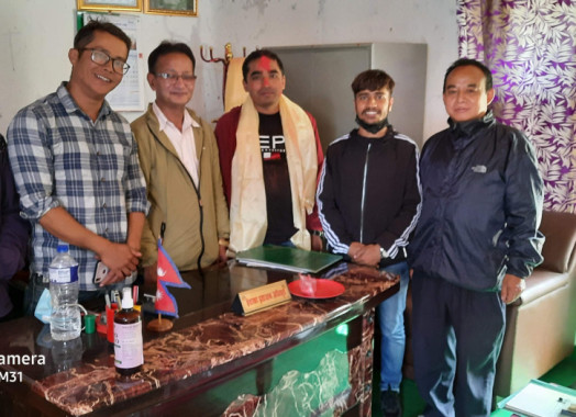 स्वागत तथा फेरी भेटाैला कार्यक्रमका फाेटाेहरु ।