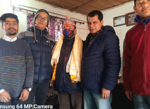 स्वागत तथा फेरी भेटाैला कार्यक्रमका फाेटाेहरु ।