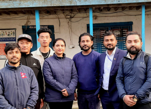 स्वागत तथा फेरी भेटाैला कार्यक्रमका फाेटाेहरु ।
