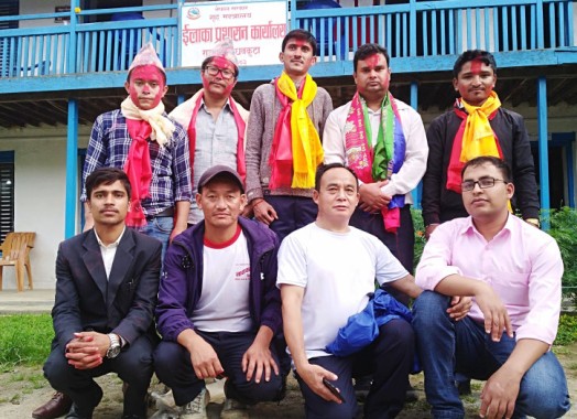 स्वागत तथा फेरी भेटाैला कार्यक्रमका फाेटाेहरु ।